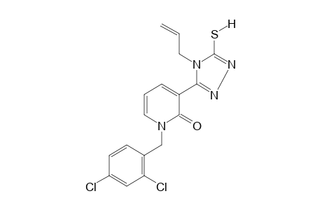3-(4-ALLYL-5-MERCAPTO-4H-1,2,4-TRIAZOL-3-YL)-1-(2,4-DICHLOROBENZYL)-2(1H)-PYRIDONE
