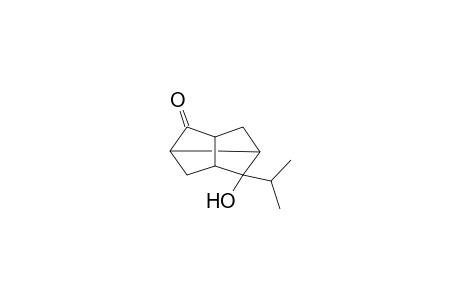 6-Hydroxy-6-isopropyltricyclo[3.3.0.0(3,7)]octan-2-one