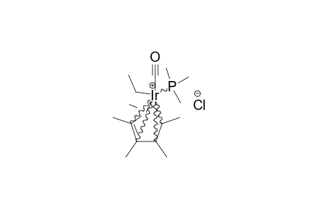 [5-ETA-C10H15-(PME3)IR(CO)(ET)]-[CL]