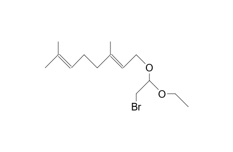 3,7-Dimethyl-1-(1-ethoxy-2-bromoethoxy)-octa-2(E)-6-diene