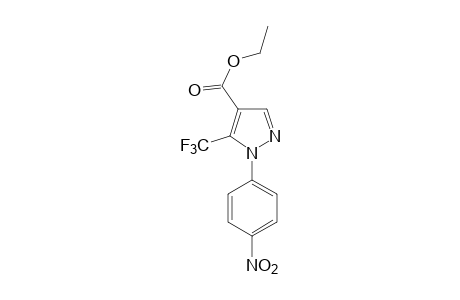 Ethyl 1-(4-nitrophenyl)-5-(trifluoromethyl)-1H-pyrazole-4-carboxylate