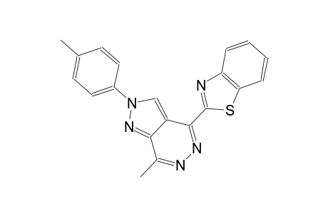 4-(1,3-benzothiazol-2-yl)-7-methyl-2-(4-methylphenyl)-2H-pyrazolo[3,4-d]pyridazine