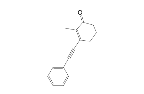 2-Methyl-3-(phenylethynyl)cyclohex-2-en-1-one