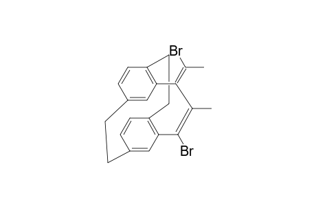 (13E,15E)-13-bromo-15-(1-bromoethylidene)-14-methyltetracyclo[8.7.2.0(4,16).0(7,12)]nonadeca-1(17),2,4(16),7(12),8,10,13-heptaene