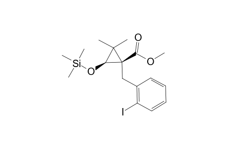 CIS-METHYL-1-(2-IODOBENZYL)-3,3-DIMETHYL-2-TRIMETHYLSILOXYCYCLOPROPANECARBOXYLATE