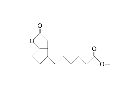 6-(5-Methoxycarbonyl-pentyl)-2-oxa-bicyclo(3.3.0)octan-3-one