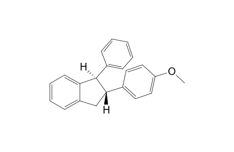 trans-2-(4-Methoxyphenyl)-1-phenyl-2,3-dihydro-1H-indene