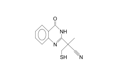 2-(1-Cyano-1-mercaptomethyl-ethyl)-quinazolin-4(3H)-one