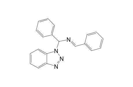 (E)-benzal-[benzotriazol-1-yl(phenyl)methyl]amine