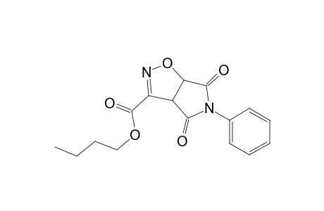 5-Phenyl-3a,6a-dihydropyrrolo[3,4-d]isoxazole-4,6-dione-3-carboxylic acid butyl ester