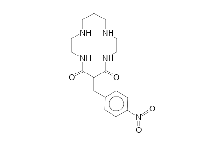 6-(4-Nitro-benzyl)-1,4,8,11-tetraaza-cyclotetradecane-5,7-dione