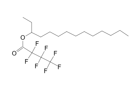 3-Heptafluorobutyroxytetradecane