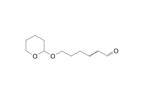 (2-E/Z)-6-[(3,4,5,6-Tetrahydro-2H-pyran-2-yl)oxy]hex-2-enal