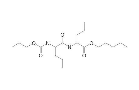 L-Norvalyl-L-norvaline, N-propoxycarbonyl-, pentyl ester