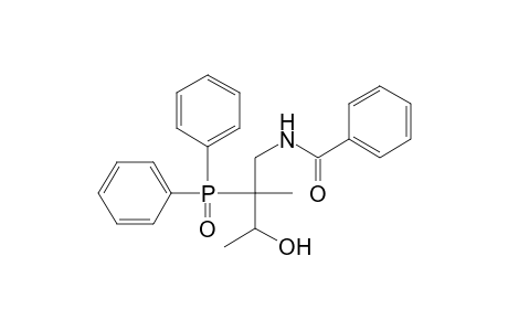 4-Benzamido-3-diphenylphosphinoyl-3-methylbutan-2-ol