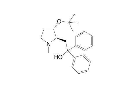 (2R,3S)-N-Methyl-2-(2-hydroxy-2,2-diphenylethyl)-3-tert-butyloxypyrrolidine