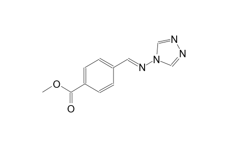 benzoic acid, 4-[(E)-(4H-1,2,4-triazol-4-ylimino)methyl]-, methyl ester