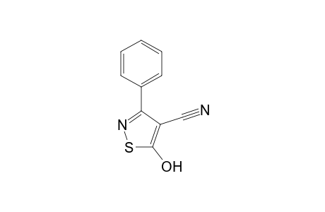 4-Isothiazolecarbonitrile, 5-hydroxy-3-phenyl-