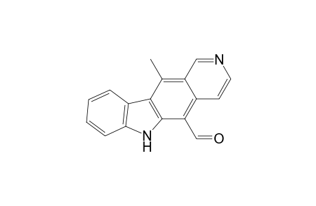 11-Methyl-6H-pyrido[4,3-b]carbazole-5-carbaldehyde