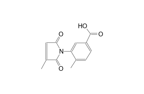 4-Methyl-3-(3-methyl-2,5-dioxo-2,5-dihydro-1H-pyrrol-1-yl)benzoic acid