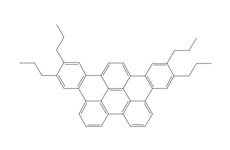 2,3,12,13-tetrapropyltribenzo[fg,ij,rst]pentaphene