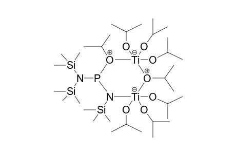 1,3-BIS(ISOPROPYL)-4-BIS(TRIMETHYLSILYL)AMINO-5-TRIMETHYLSILYL-2,2,2,6,6,6-HEXAKIS(ISOPROPOXY)-1,3,5,4,2,6-DIOXAAZAPHOSPHADITITANACYCLOHEXANE