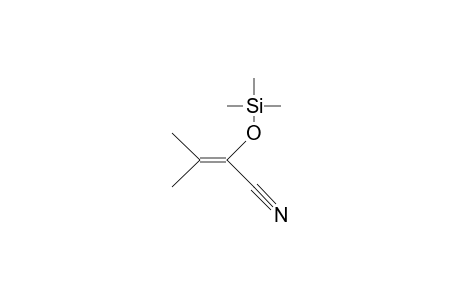 3-Methyl-2-trimethylsilyloxy-but-2-enenitrile