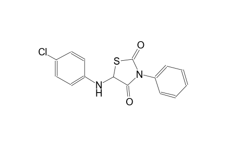 5-(4-chloroanilino)-3-phenyl-1,3-thiazolidine-2,4-dione