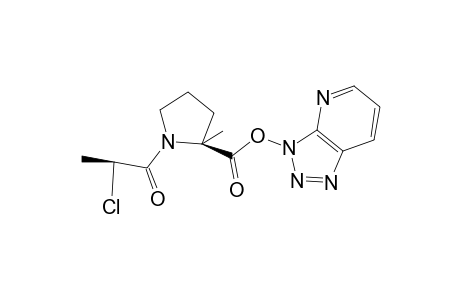 (2S)-N-[(2S)-2-CHLOROPROPIONYL]-2-METHYLPROLINE-1H-7-AZA-1,2,3-BENZOTRIAZOLYLESTER