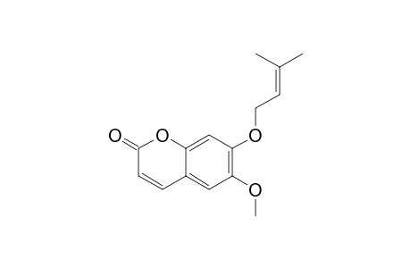 7-(3,3-DIMETHYLALLYOXY)-6-METHOXYCOUMARIN