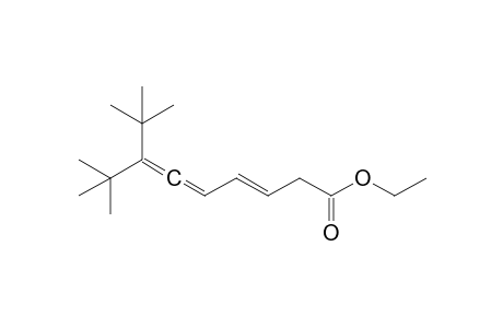 Ethyl 8,8-dimethyl-7-(1',1'-dimethylethyl)-3,5,6-nonatrienoate
