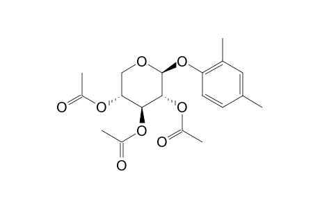 2,4-xylyl beta-D-xylopyranoside, triacetate