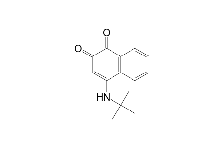 1,2-Naphthalenedione, 4-[(1,1-dimethylethyl)amino]-