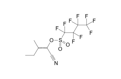 (1-Cyano-2-methyl-1-butenyl)-nonafluorobutanesulfonate