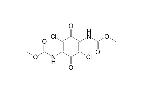 2,5-Dichloro-3,6-bis(methoxycarbonylamino)-1,4-benzoquinone