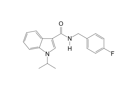 N-(4-Fluorobenzyl)-1-(propan-2-yl)-1H-indole-3-carboxamide