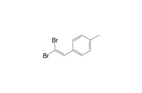 Benzene, 1-(2,2-dibromoethenyl)-4-methyl-
