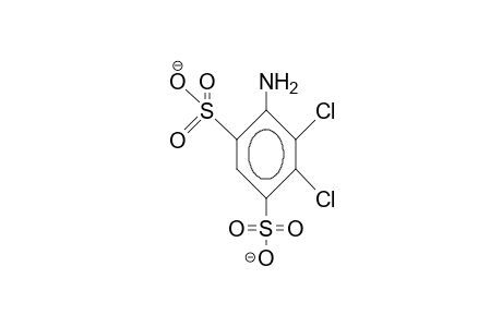 2,3-Dichloro-4,6-disulpho-aniline dianion