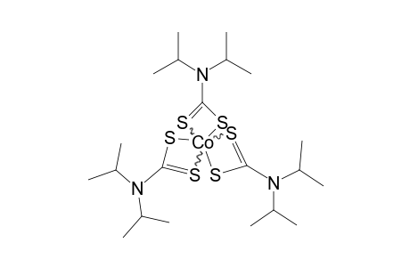 TRIS-(N,N-DIISOPROPYL-DITHIOCARBAMATO)-COBALT-(3)-COMPLEX