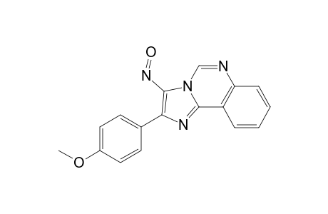 2-(4-Methoxyphenyl)-3-nitroso-imidazo[1,2-c]quinazoline
