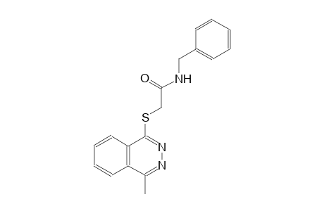 N-benzyl-2-[(4-methyl-1-phthalazinyl)sulfanyl]acetamide