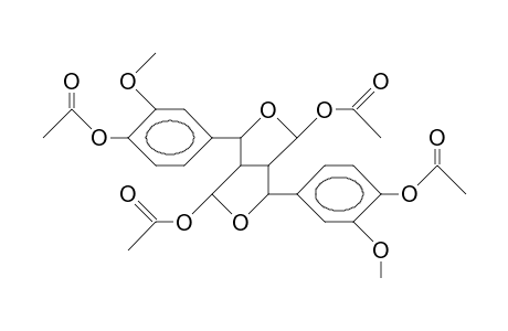 9,9'-Dihydroxy-pinoresinol tetraacetate