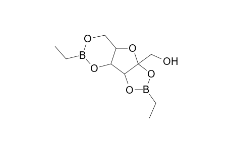 alpha-L-SORBOFURANOSE, CYCLIC 2,3:4,6-BIS(ETHYLBORONATE)