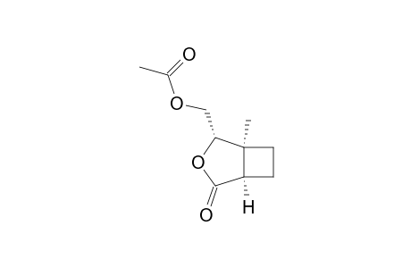 (1R,4S,5S)-4-Acetyloxymethyl-5-methyl-3-oxabicyclo[3.2.0]heptan-2-one