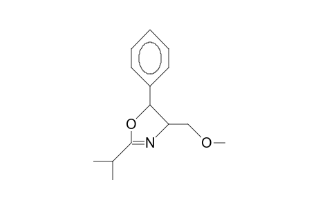 2-Isopropyl-4(S)-methoxymethyl-5(S)-phenyl-oxazoline