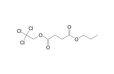 Succinic acid, propyl 2,2,2-trichloroethyl ester