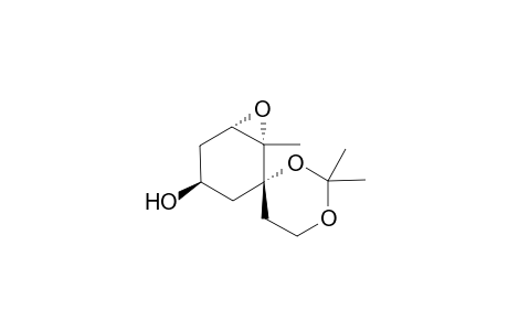 (1'S,3'S,4R,6'S)-2,2,6'-trimethyl-3'-spiro[1,3-dioxane-4,5'-7-oxabicyclo[4.1.0]heptane]ol