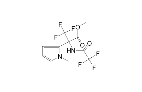 Methyl 3,3,3-trifluoro-2-(1-methyl-1H-pyrrol-2-yl)-2-[(trifluoroacetyl)amino]propanoate