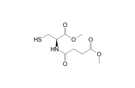 Methyl (2R)-N-(4-Methoxy-4-oxobutanoyl)cysteinate
