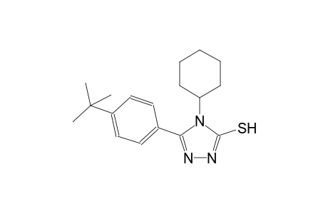 4H-1,2,4-triazole-3-thiol, 4-cyclohexyl-5-[4-(1,1-dimethylethyl)phenyl]-